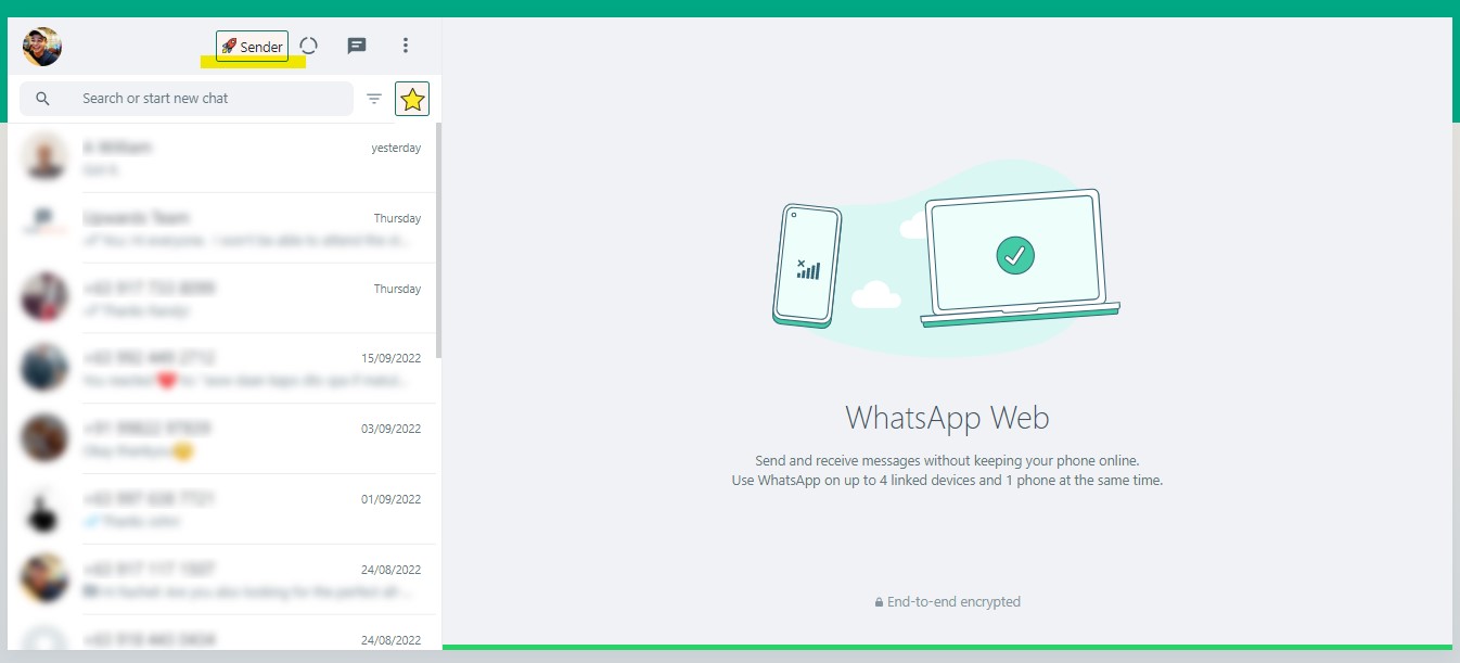 The screenshot show how you can select the option to upload CSV